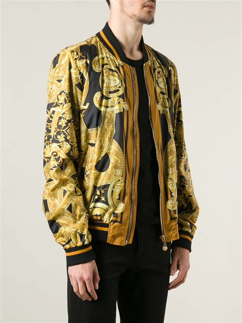 jacket versace men|Versace bomber jackets for men.